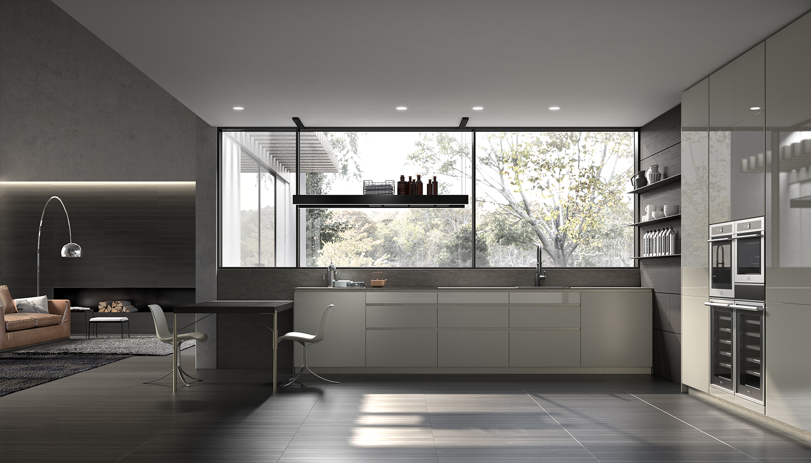 render fotorealistico indoor